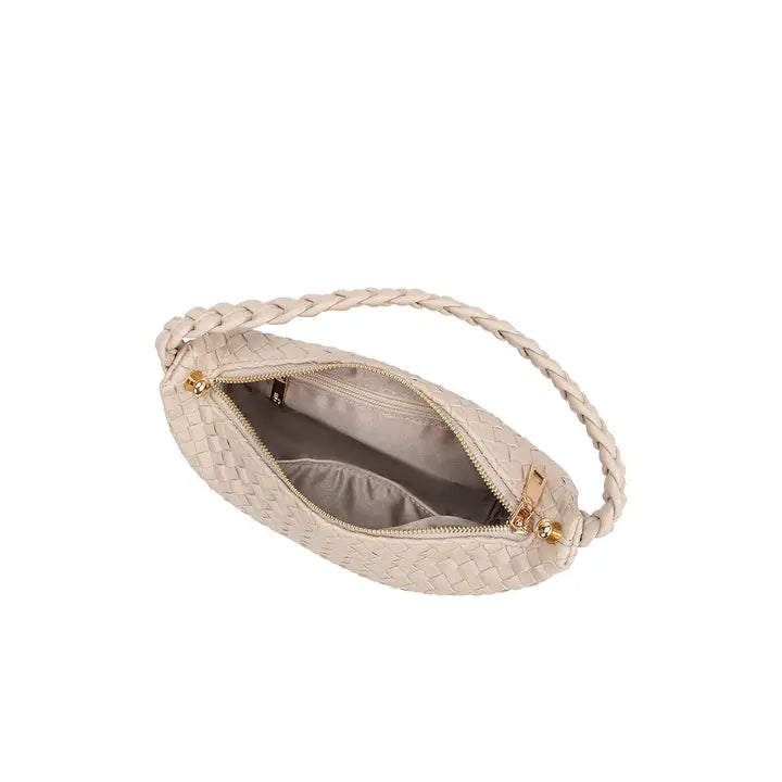 ALMA TOP HANDLE BAG - IVORY