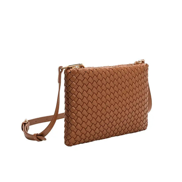 DAISY CROSSBODY BAG - SADDLE