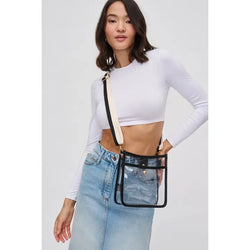 CLEAR STADIUM EVENT CROSSBODY -  BLACK