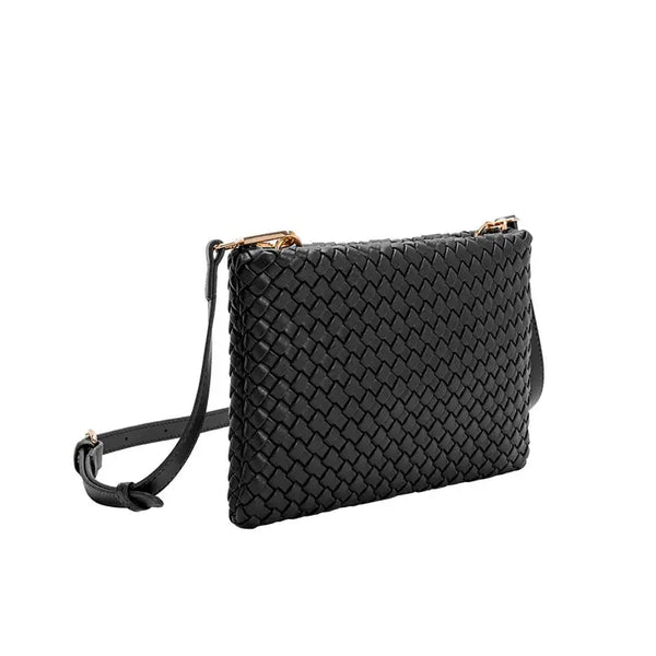 DAISY CROSSBODY BAG - BLACK