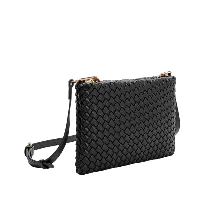 DAISY CROSSBODY BAG - BLACK