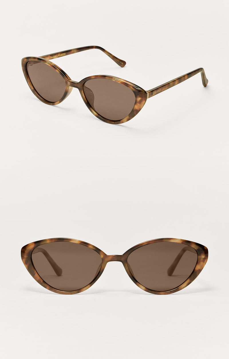 Z SUPPLY NOUVEAU SUNGLASSES - BROWN TORT/BROWN