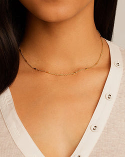 GORJANA TATUM 19” NECKLACE - GOLD