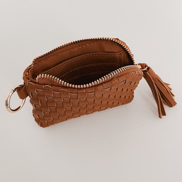 PARIS CARD WALLET - BROWN