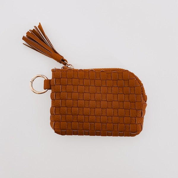 PARIS CARD WALLET - BROWN