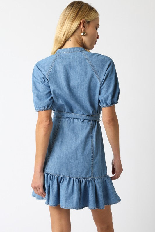 NOVA DENIM DRESS - LIGHT DENIM