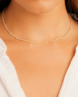 GORJANA POPPY PEARL NECKLACE - GOLD