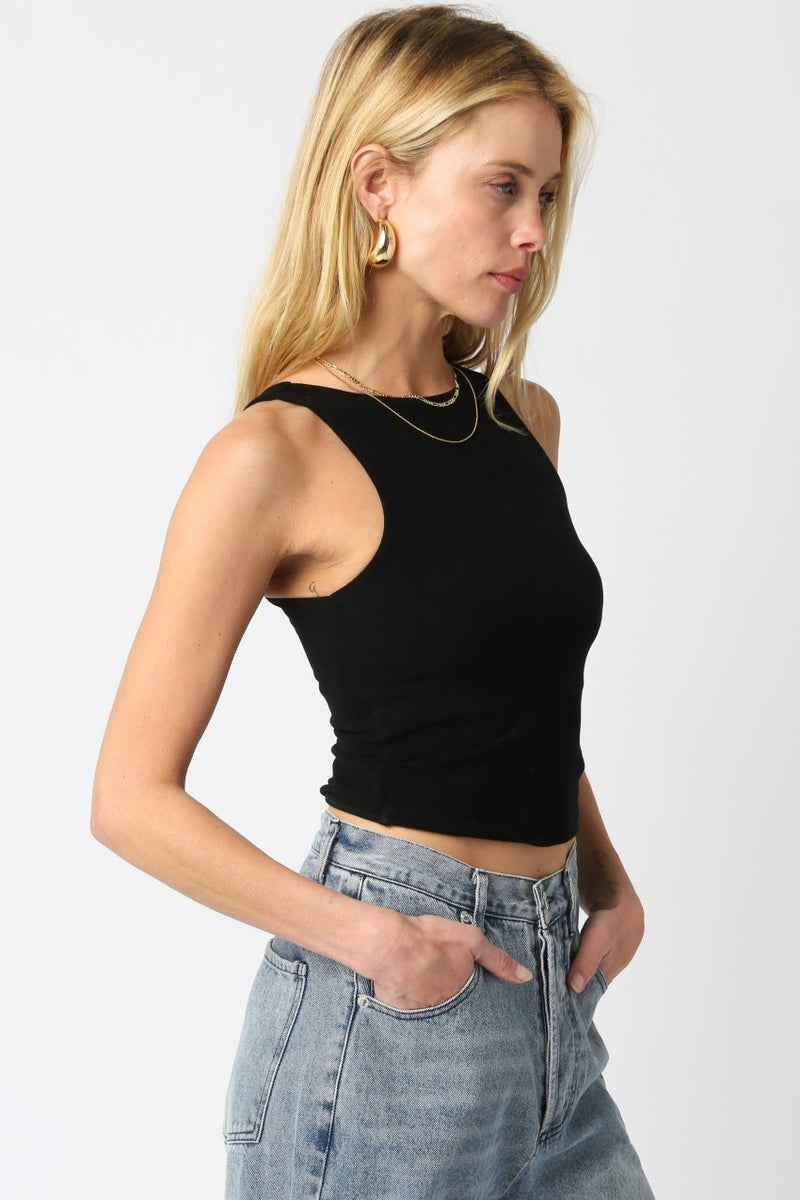 PALOMA TANK TOP - BLACK