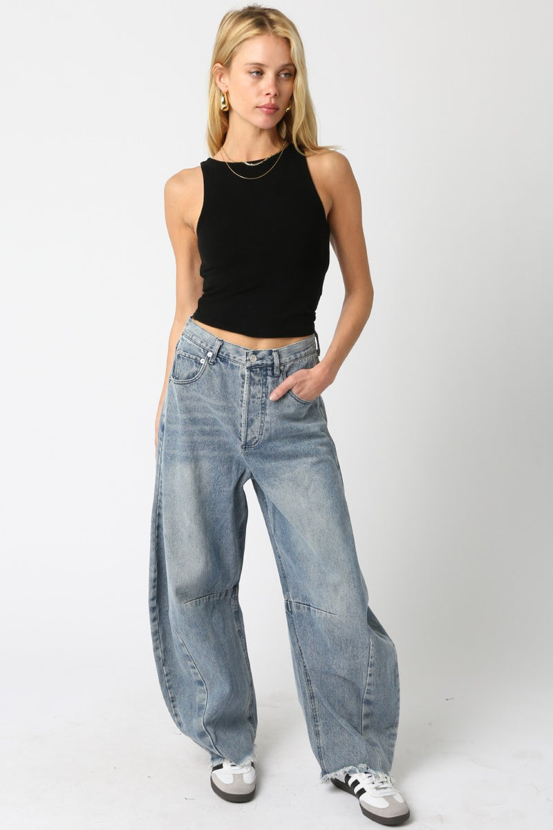 PALOMA TANK TOP - BLACK