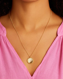 GORJANA SUNNY PENDANT NECKLACE - GOLD
