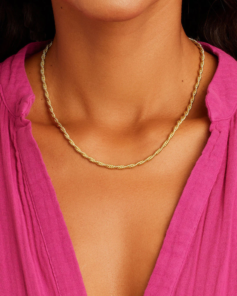 GORJANA CATALINA NECKLACE - GOLD