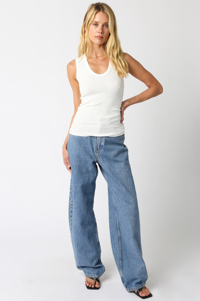 KELSEY TANK TOP - OFF WHITE