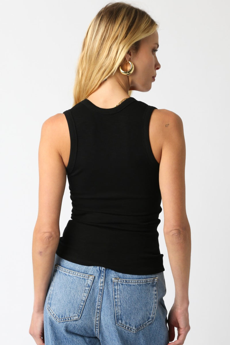 KELSEY TANK TOP - BLACK