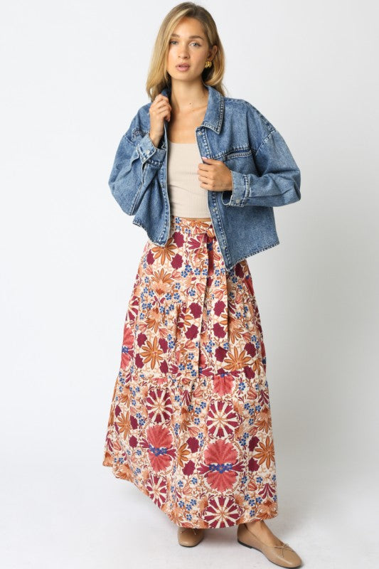 KALI DENIM JACKET - MEDIUM DENIM