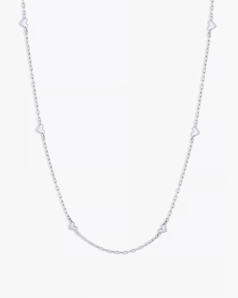 GORJANA AMOUR NECKLACE - SILVER