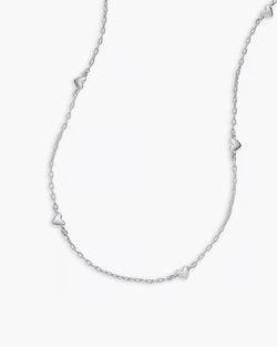GORJANA AMOUR NECKLACE - SILVER
