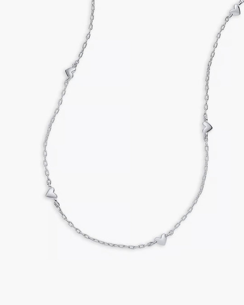 GORJANA AMOUR NECKLACE - SILVER