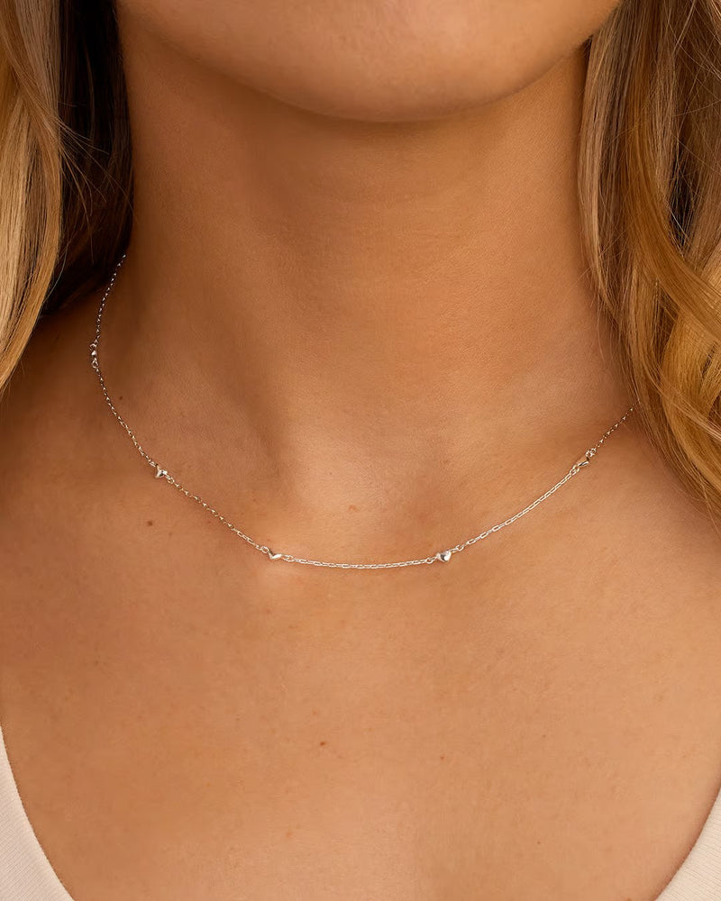GORJANA AMOUR NECKLACE - SILVER