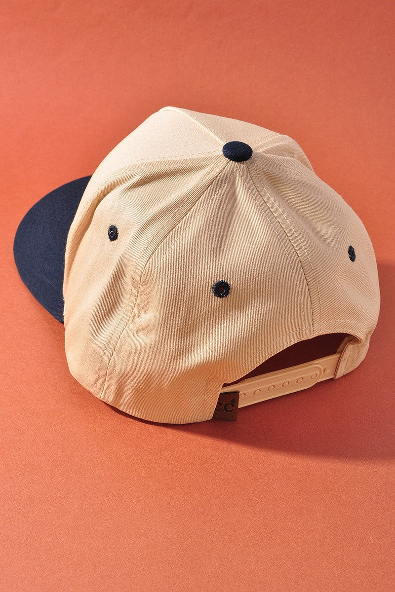 TAILGATE SEASON TRUCKER HAT - NAVY/RED