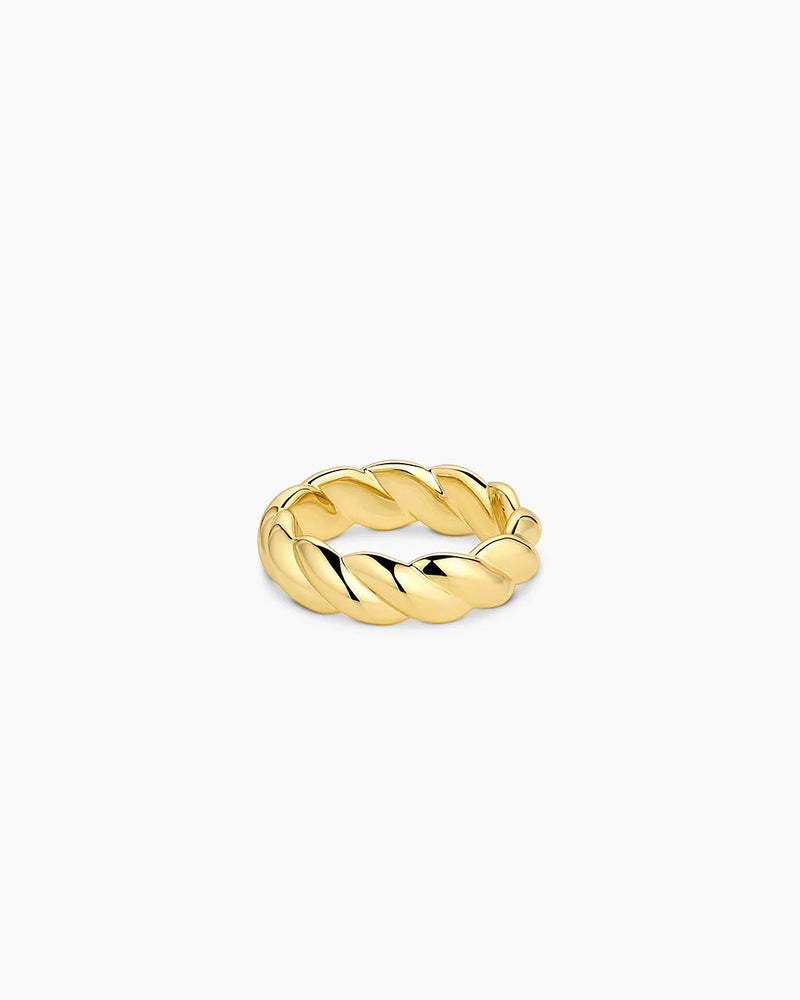 GORJANA CREW HELIUM RING - GOLD