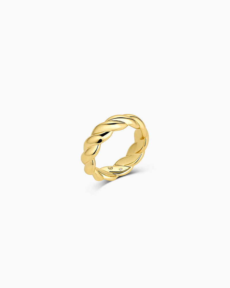 GORJANA CREW HELIUM RING - GOLD