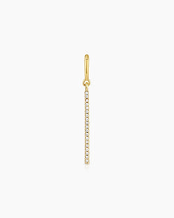 GORJANA SHIMMER BAR CHARM - GOLD