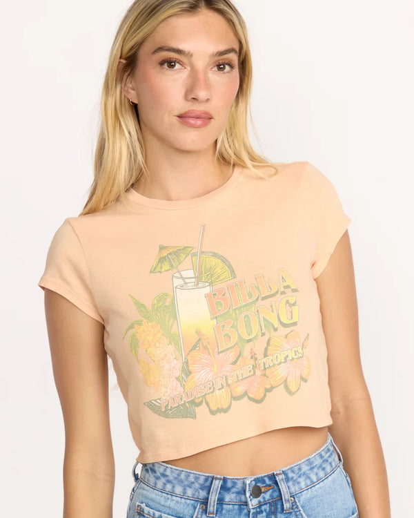 BILLABONG VACAY AWAITS TEE - SUNSTONE