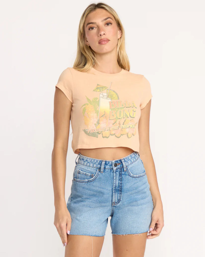 BILLABONG VACAY AWAITS TEE - SUNSTONE