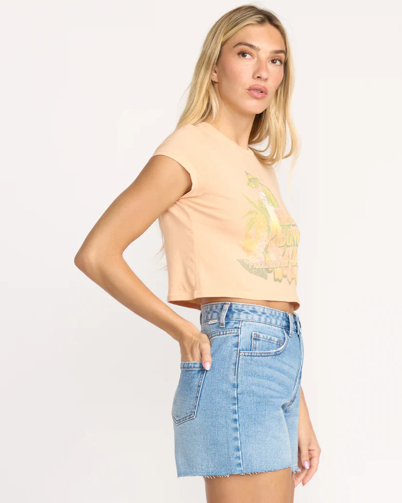 BILLABONG VACAY AWAITS TEE - SUNSTONE
