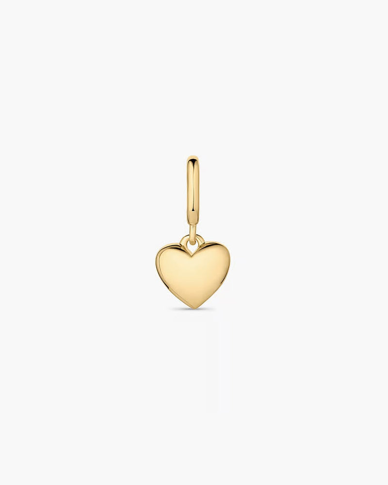 GORJANA AMOUR HELIUM HEART PARKER CHARM - GOLD