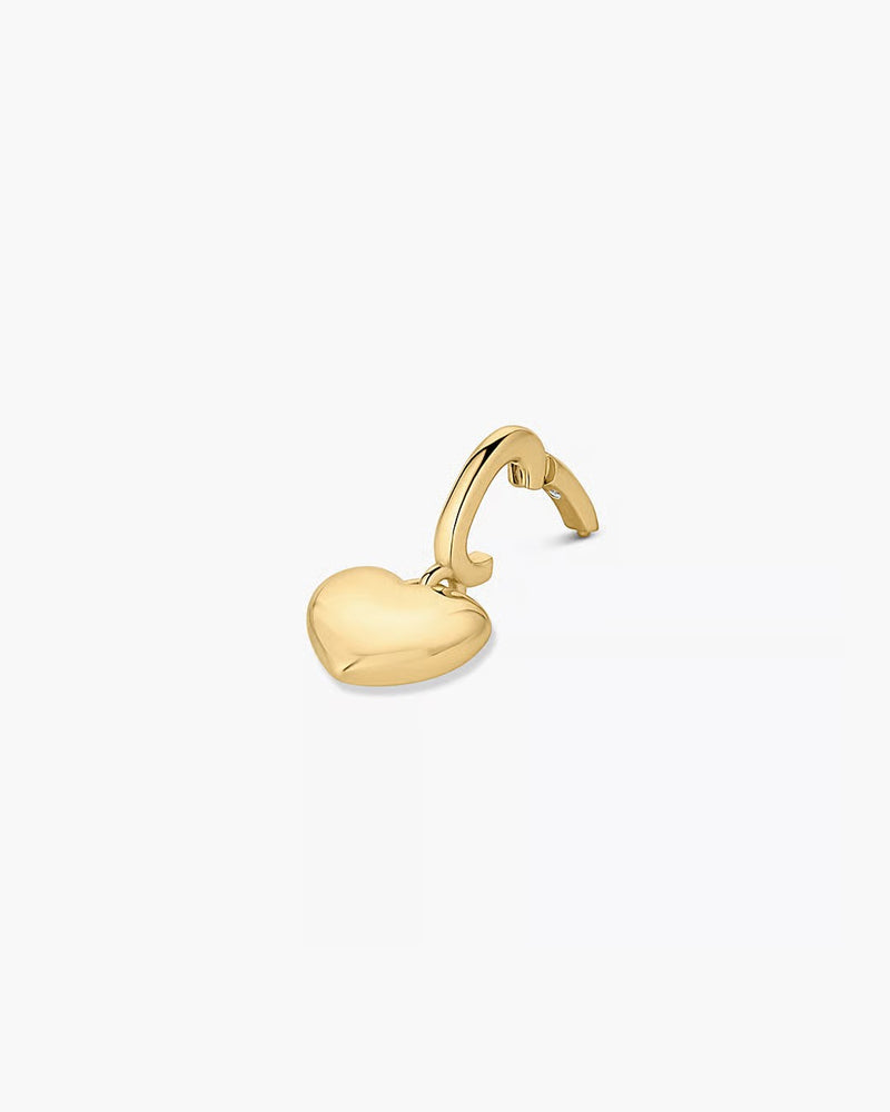 GORJANA AMOUR HELIUM HEART PARKER CHARM - GOLD