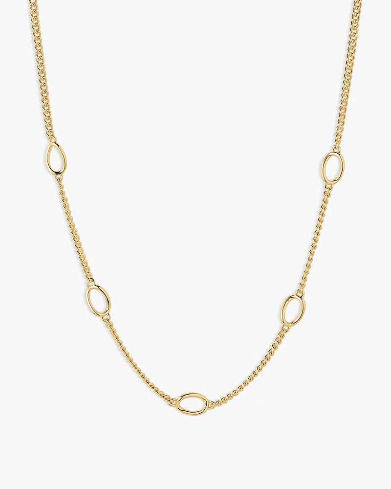 GORJAN WILDER LINK NECKLACE - GOLD