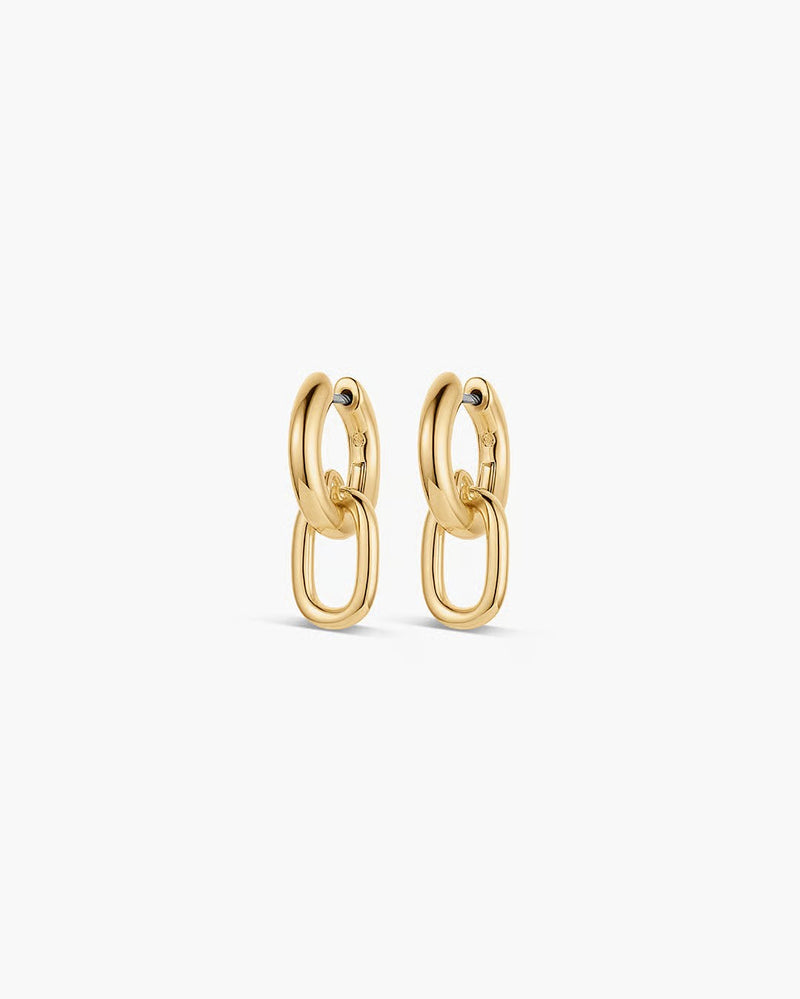 GORJANA PUT A CHARM ON IT HUGGIE - GOLD
