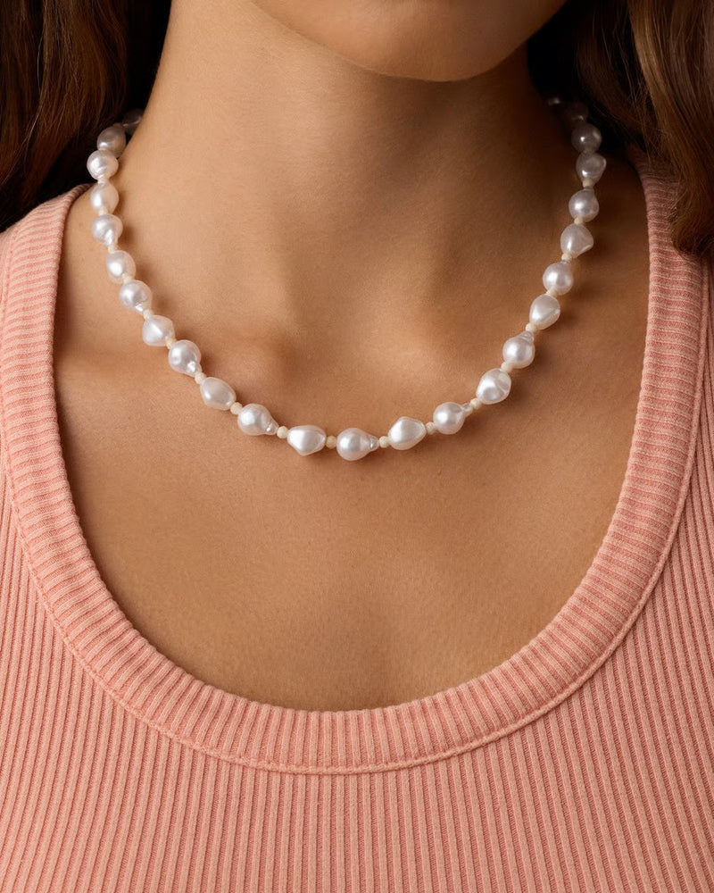 GORJANA PEARL COVE NECKLACE - GOLD