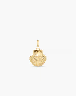 GORJANA GOLD SCALLOP SHELL PARKER CHARM - GOLD