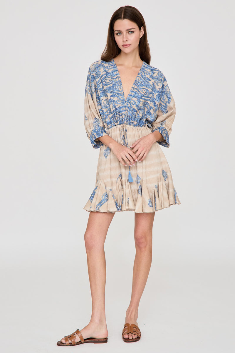 DOLMAN SLEEVE MINI DRESS