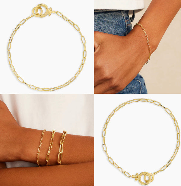 GORJANA PARKER MINI BRACELET - GOLD