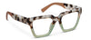 PEEPERS TAKE A BOW EYEGLASSES - CHAI TORTOISE/GREEN