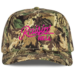 RAISIN' HELL CAMO SNAPBACK - CAMO