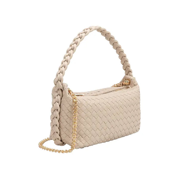 ALMA TOP HANDLE BAG - IVORY