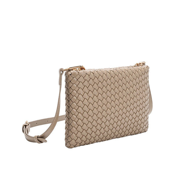 DAISY CROSSBODY BAG - TAUPE