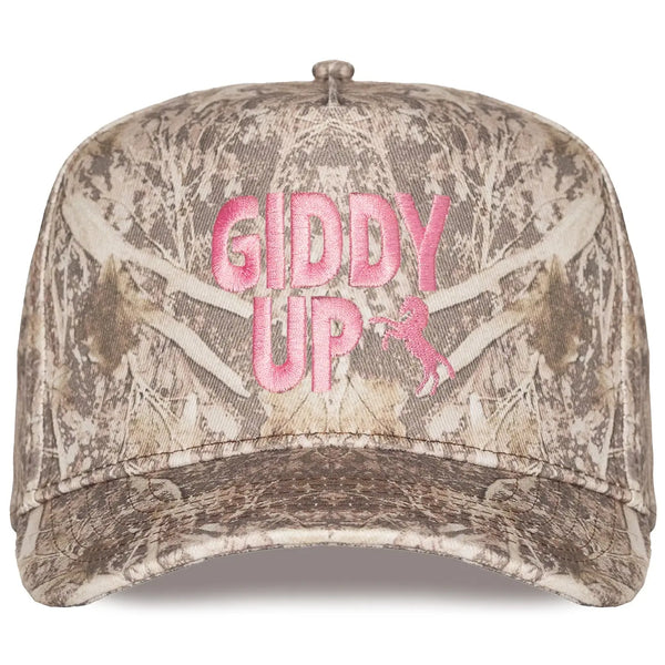 GIDDY UP CAMO SNAPBACK - CAMO