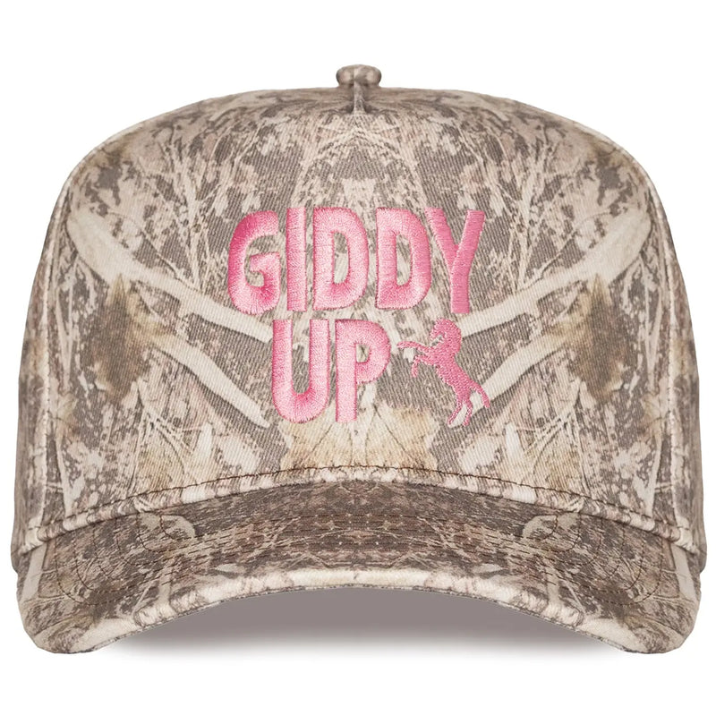 GIDDY UP CAMO SNAPBACK - CAMO