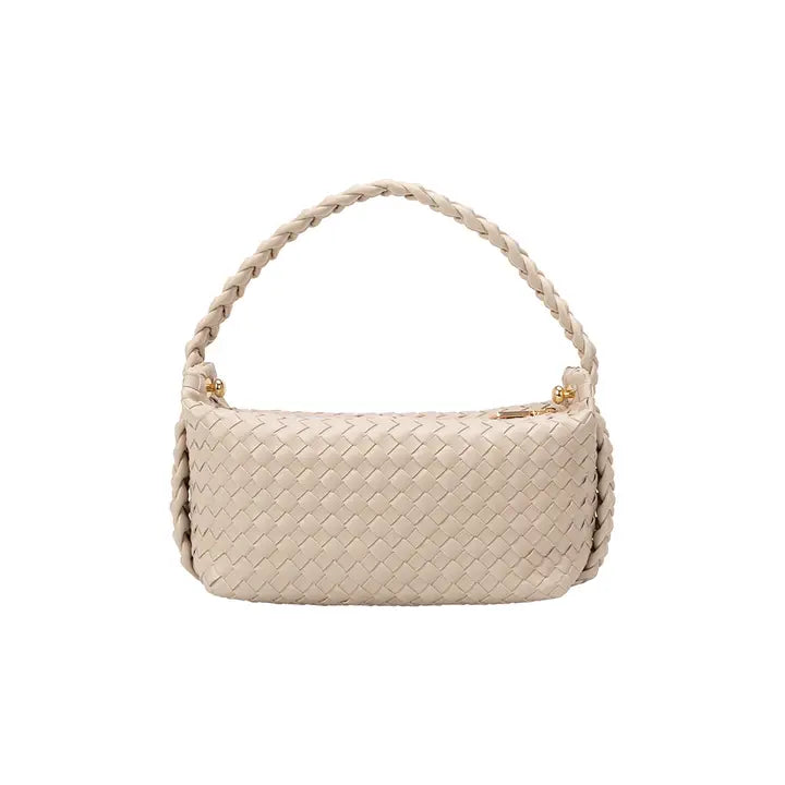 ALMA TOP HANDLE BAG - IVORY