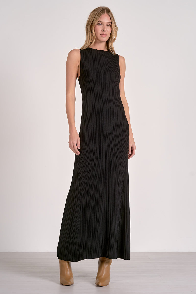 ELAN MEADOW MAXI DRESS - BLACK