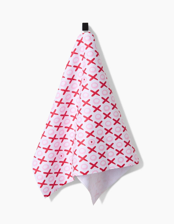 GEOMETRY KITCHEN TEA TOWELS - XOXO