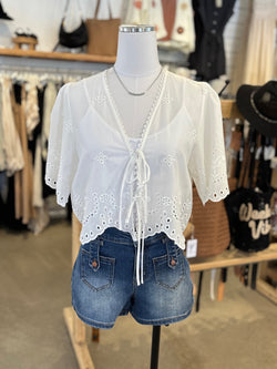 LEVEL 99 TRIBECCA SAILOR SHORTS - DAY DREAM