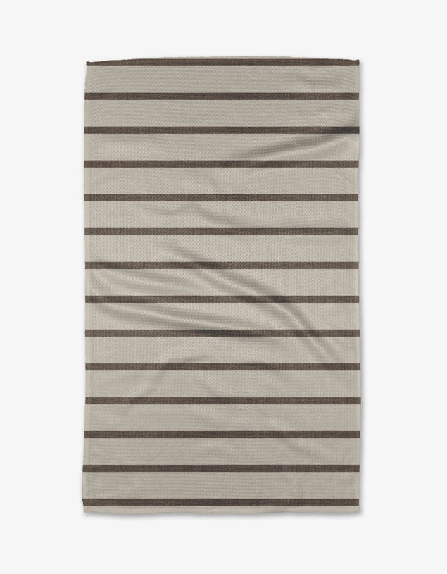 GEOMETRY KITCHEN TEA TOWELS - SALT AIR STRIPE