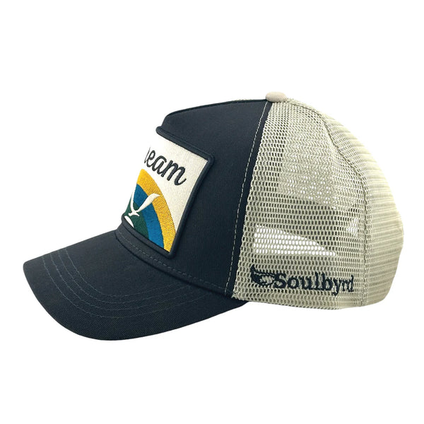 SOULBYRD DREAM TRUCKER HAT - CHARCOAL