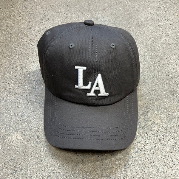 LA BASEBALL CAP - GREY/WHITE